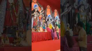 Durga Puja Celebration navratrispecial durgapuja shorts durgapuja2024 [upl. by Nemlaz]