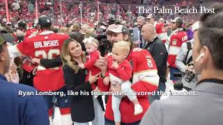 The Florida Panthers fans and families celebrate franchises firstever Stanley Cup [upl. by Savick304]