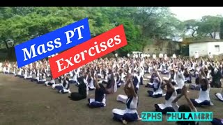 Mass PT exercises ZPHS PHULAMBRI [upl. by Hardwick720]