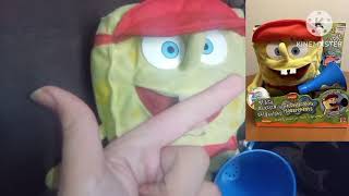 Bob esponja salvavidas peluche 2002 Review [upl. by Aicelaf976]