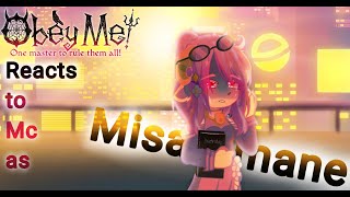 Obey me react to Mc as Misa [upl. by Wincer206]