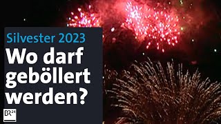 Silvester Wo darf in Bayern geböllert werden  BR24 [upl. by Nakhsa443]