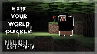 If You See a Dark Sheep Watching You Exit Your World Quickly Minecraft Creepypasta [upl. by Anoyek382]