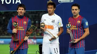 HIGHLIGHTS Santos FC  FC Barcelona 04 FIFA Club World Cup 2011 [upl. by Cirenoj]