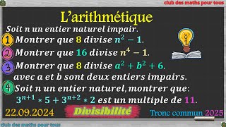 Arithmétique la divisibilité dans N [upl. by Ydarb180]