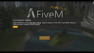 FIVE M Connection Failed Failed Handshake To Server  FIX [upl. by Irianat140]
