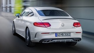 MercedesAMG C43 Coupe Revealed in C Class Cabriolet Teaser [upl. by Caiaphas]