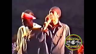 BUJU BANTON GRABS THE MIC FROM VYBEZ KARTELAND BOUNTY KILLA DEFENDS IT RELOADED 2000 IN JAMAICA [upl. by Irrot]