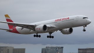 Afternoon Heavy Arrivals at Los Angeles International Airport  LAX Plane Spotting June 2023 [upl. by Ynnij958]