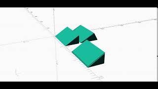 OpenSCAD Triangular Prism [upl. by Rengia249]