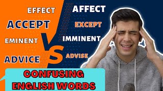 English Vocabulary Confusing Words [upl. by Ednutabab]