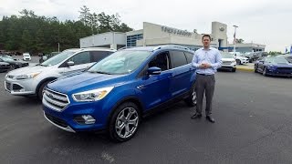 2017 Ford Escape Titanium  Whats New [upl. by Aleira]