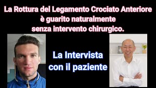 La Rottura del Legamento Crociato Anteriore è guarito naturalmente senza operazione chirurgico [upl. by Oakleil]