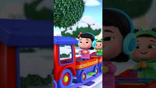 The Shape Train  Little Baby Bum Halloween Cartoons  Moonbug Halloween for Kids [upl. by Risa]