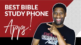 4 MUST HAVE Phone Apps for Quick and Easy Bible Study [upl. by Einahpats]