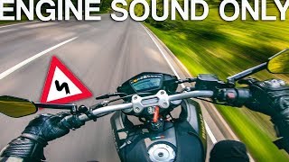 Ducati Hypermotard 821 SC Project sound RAW Onboard [upl. by Inwat]