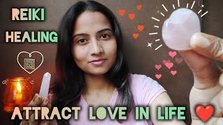 🔴only for selected Attract love in life cutting obstacles and blockageshealinglight reiki 🌟🤍 [upl. by Olraced]