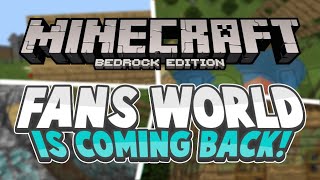 ITS COMING BACK  Ethan Gamer Fans Minecraft World [upl. by Ennoirb]