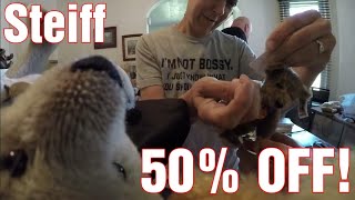 Buying Steiff Bears 50 Off at a Estate Sale amp Ohio Country Auction [upl. by Esenahs]