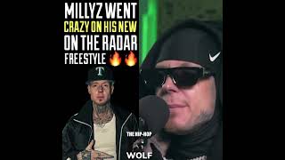 MILLYZ WENT CRAZY ON HIS NEW ON THE RADAR FREESTYLE 🔥🔥 [upl. by Erbua]