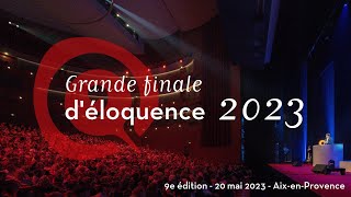 Grande finale déloquence 2023  Concours intégral [upl. by Daile]