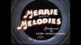 Merrie Melodies  Original TitlesOpenings 1936 [upl. by Nyleve]