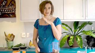 Saskias Raw Food Recipes Beetroot Almond Pate [upl. by Jodoin]