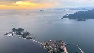 Amazing View of Great Bay Area in Chinese 粤港澳大湾区 Landing in Hong Kong China July 2024 [upl. by Nuahsar585]