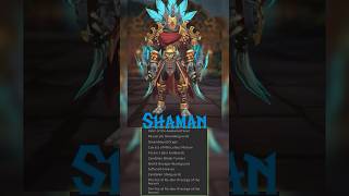 TRANSMOGS  Shaman quotZandalari Kingsguardquot worldofwarcraft transmogs dragonflight [upl. by Shinberg]