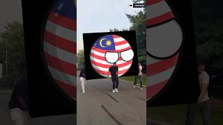 COUNTRY BALL MALAYSIA DIANGKAT MR BEAST countryballs countryhumans country [upl. by Castor]