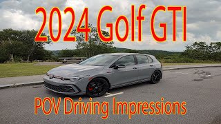 2024 MK8 Golf GTI POV Driving Impressions [upl. by Aynnek682]