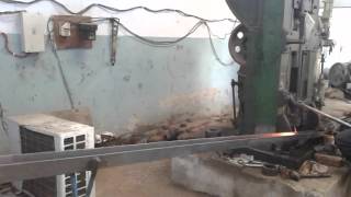 Hot forging process of Indian method [upl. by Meridel]