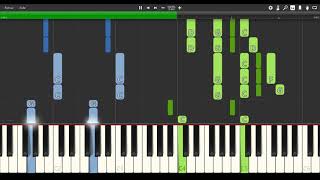 The Mandalorian Theme PIANO TUTORIAL  SHEET MUSIC [upl. by Haron765]