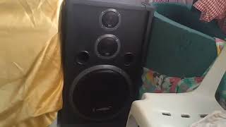 Generic Speaker D12 3 way and Class A Konzert 602 pwede na pambahay ang ganda ng tunog sound check [upl. by Aiyotal42]