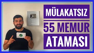 KPSS 55  60 PUANLA MÜLAKATSIZ 55 MEMUR ALIMI UŞAK ÜNİVERSİTESİ PERSONEL ALIMI [upl. by Scoter]