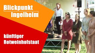 Präsentation des künftigen Rotweinhofstaat  Blickpunkt Ingelheim [upl. by Dione]