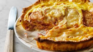 Recette  Quiche jambon fromage [upl. by Ailegnave]