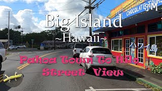 Pahoa Town To Hilo  Hawaii Big Island TownScenicHomes [upl. by Cedell]