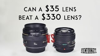 Canon FD 50mm F14 vs Canon EF 50mm F14 [upl. by Hutchison]