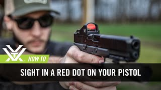 How to Sight In a Red Dot on your Pistol [upl. by Osrock]