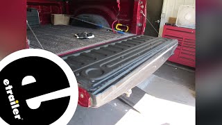 etrailer  WeatherTech TechLiner Tailgate Liner Review [upl. by Nahtanaoj998]