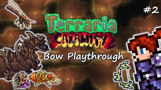 Desert amp Floating Castle Base Calamity Terraria Lets Play 2  Revengeance Mode Ranger Playthrough [upl. by Airdnaid679]