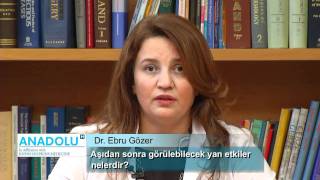 Aşıdan sonra görülebilecek yan etkiler nelerdir  Dr Ebru Gözer [upl. by Amoakuh]