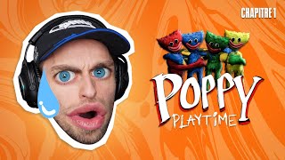 Poppy Playtime  Chapitre 1  Rediffusion Squeezie du 0209 [upl. by Shanie]