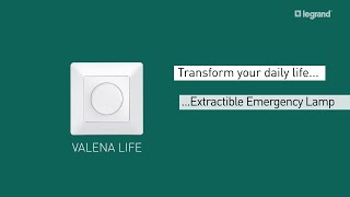 Valena Life Extractible Emergency Lamp [upl. by Godart425]