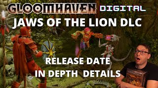 Gloomhaven Jaws of the Lion DLC FULL details  Dev QampA [upl. by Aihsein82]