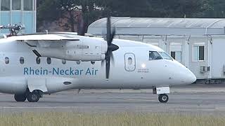 Dornier 328110 RheinNeckar Air DCMHB  Landing at LFMH Saint Etienne Airport [upl. by Blanding594]