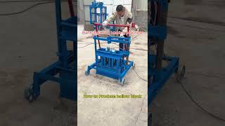 machine machinery brick block construction brickmachine blockmachine [upl. by Ferullo]