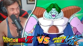 Zarbon se transforma  Reacción comparación doblajes Dragon Ball Z Kai Castellano 10 [upl. by Brandais]