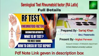 ra factor test  rheumatoid arthritis  rheumatoid arthritis treatment  arthritis [upl. by Ilysa890]